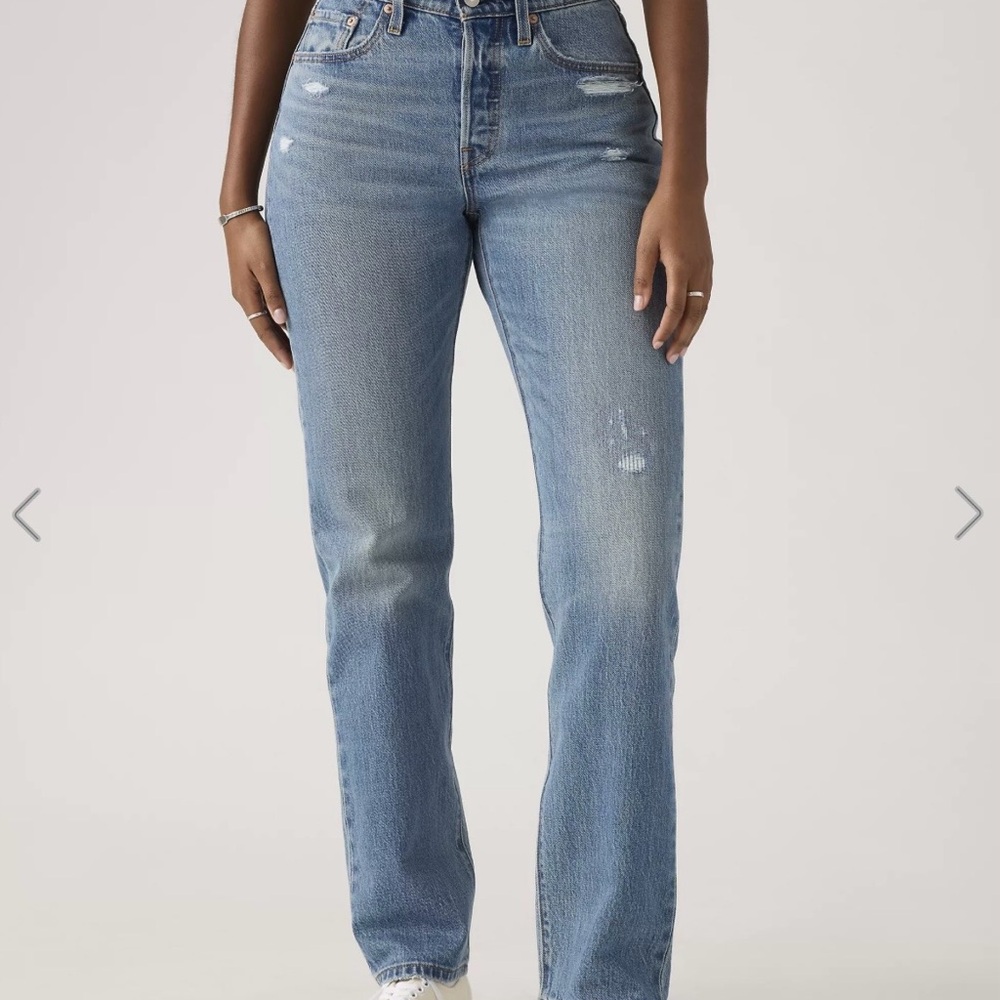 Levi's Light Blue Straight Leg Women's Jeans